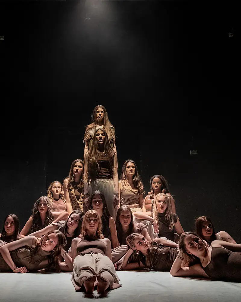 Performer*innen Den Hyänen verwandt 